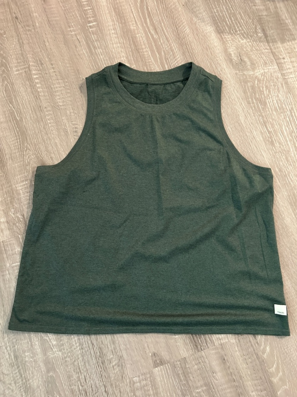 Vuori Forest Green Crewneck Tank